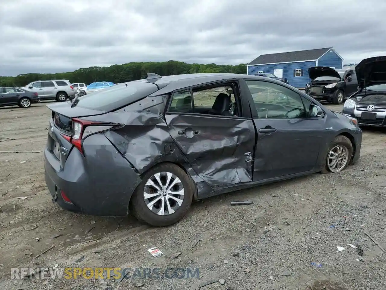 3 Photograph of a damaged car JTDL9MFU9M3029053 TOYOTA PRIUS 2021