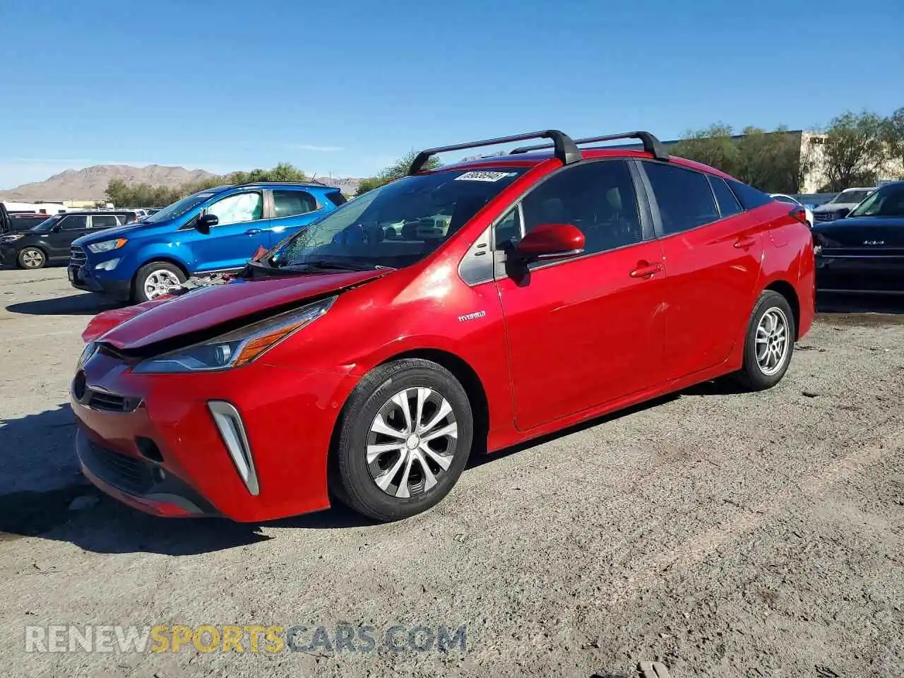 1 fotografías del automóvil dañado JTDL9MFUXM3023956 TOYOTA PRIUS 2021