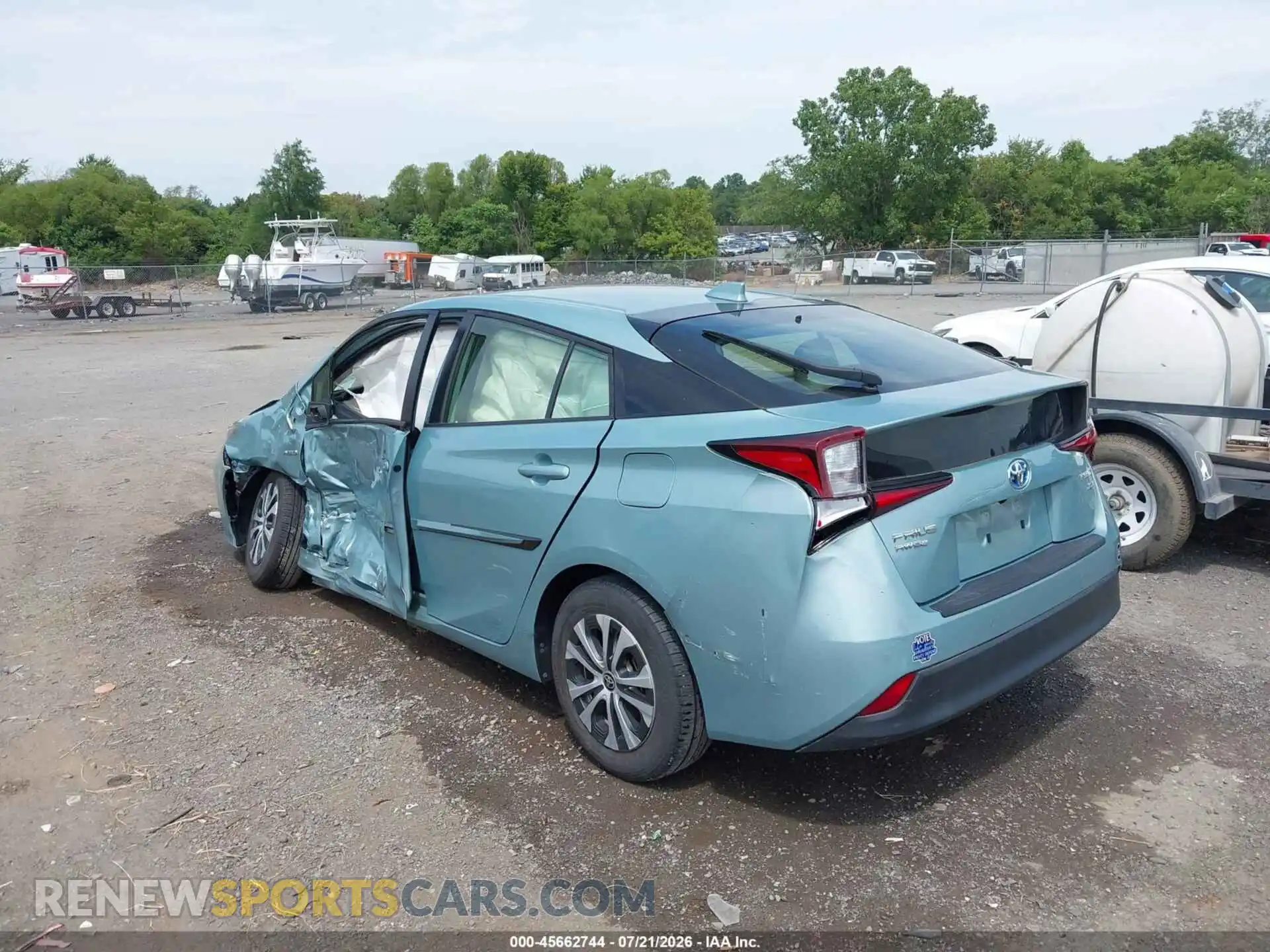 3 Photograph of a damaged car JTDL9MFUXM3024511 TOYOTA PRIUS 2021