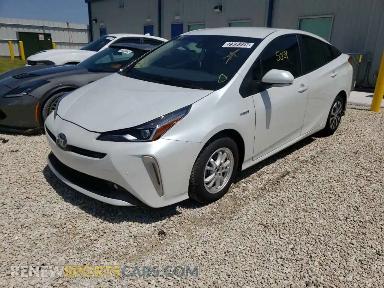2 Photograph of a damaged car JTDL9MFUXM3031197 TOYOTA PRIUS 2021