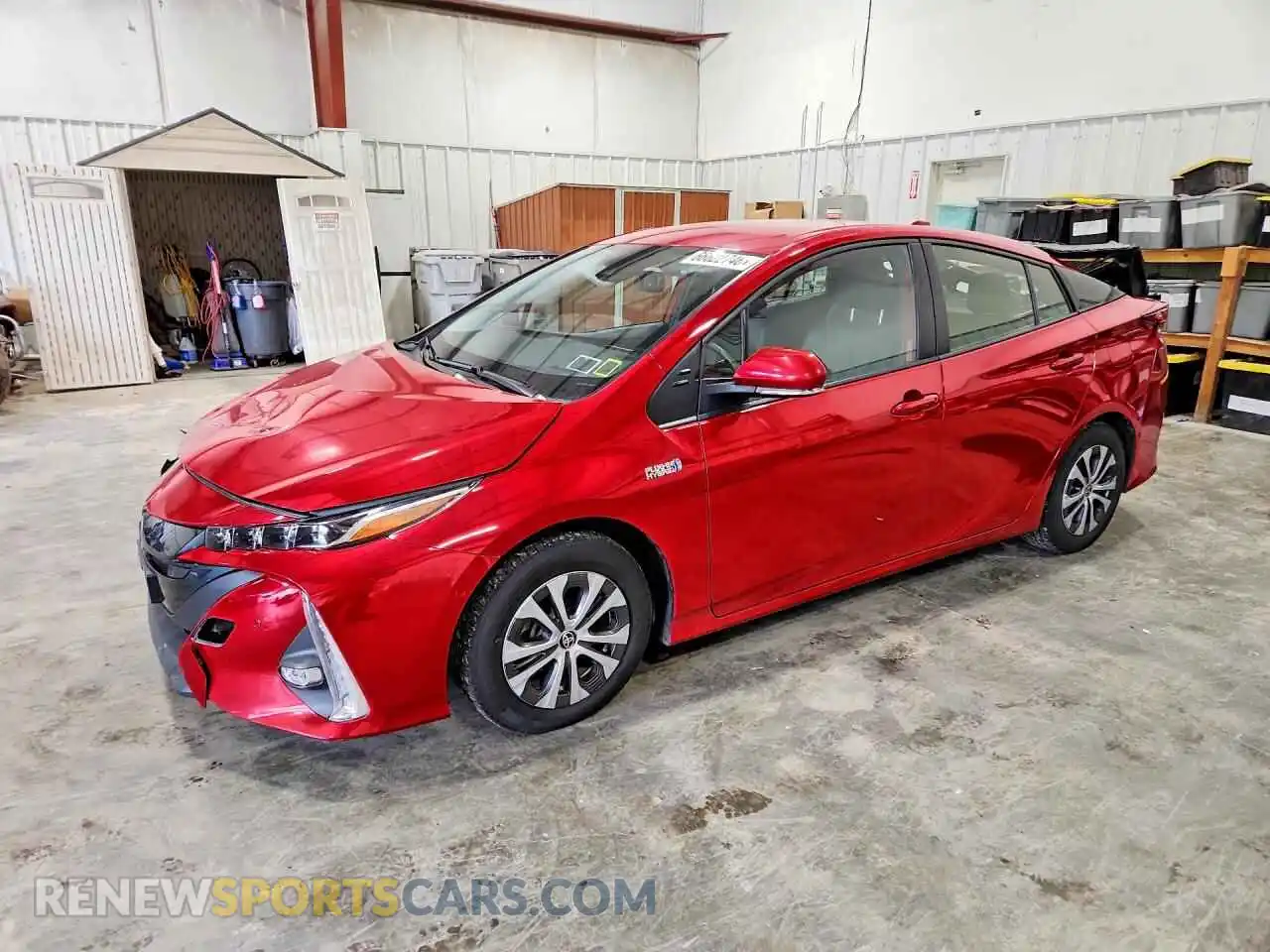 1 Photograph of a damaged car JTDKAMFP0N3203784 TOYOTA PRIUS 2022