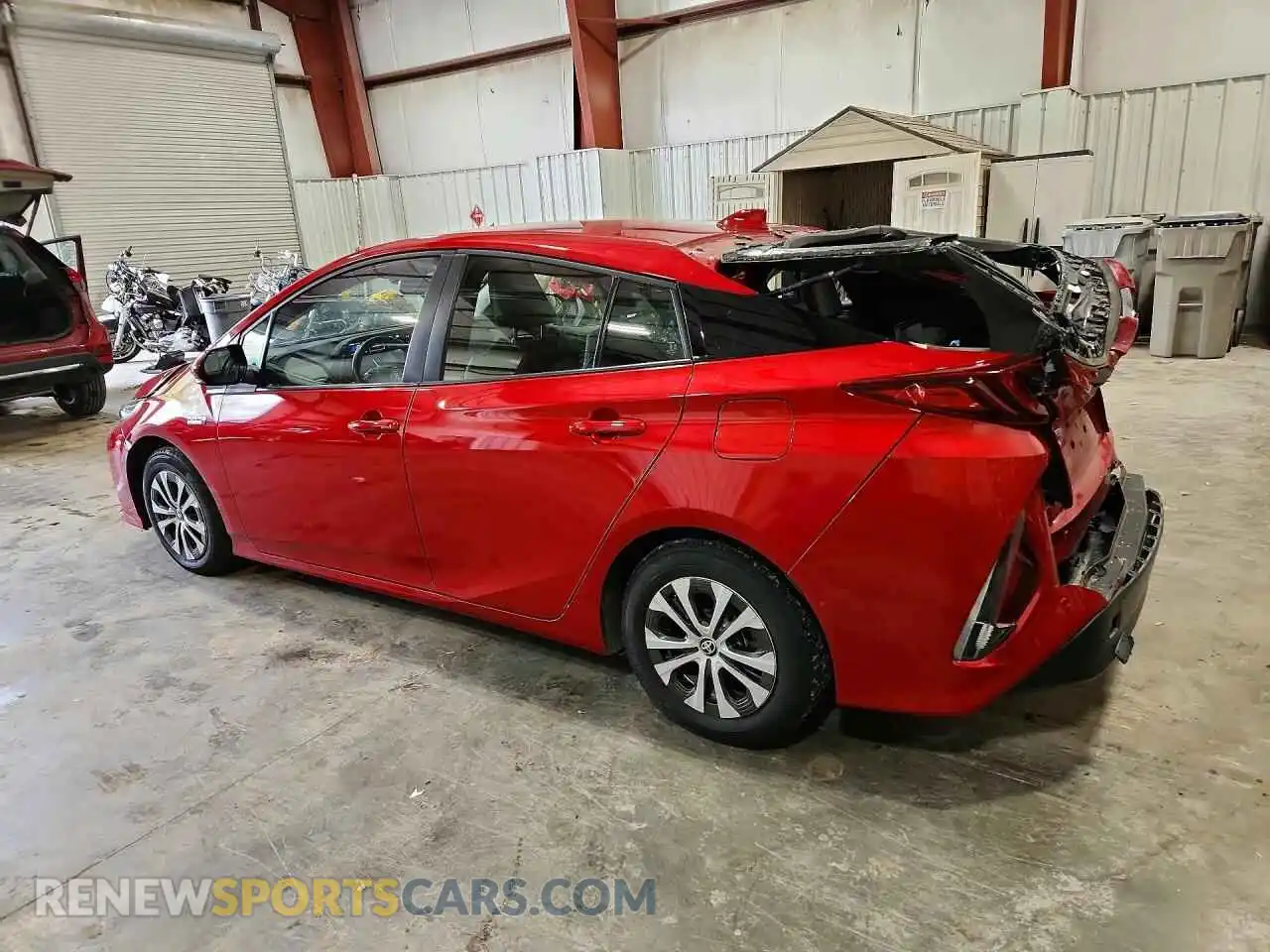 2 Photograph of a damaged car JTDKAMFP0N3203784 TOYOTA PRIUS 2022