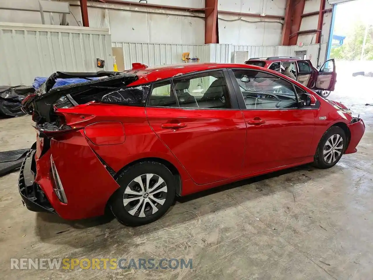 3 Photograph of a damaged car JTDKAMFP0N3203784 TOYOTA PRIUS 2022