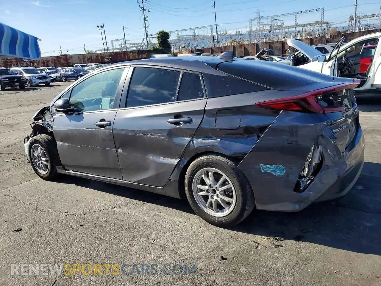 2 Photograph of a damaged car JTDKAMFP0N3217846 TOYOTA PRIUS 2022
