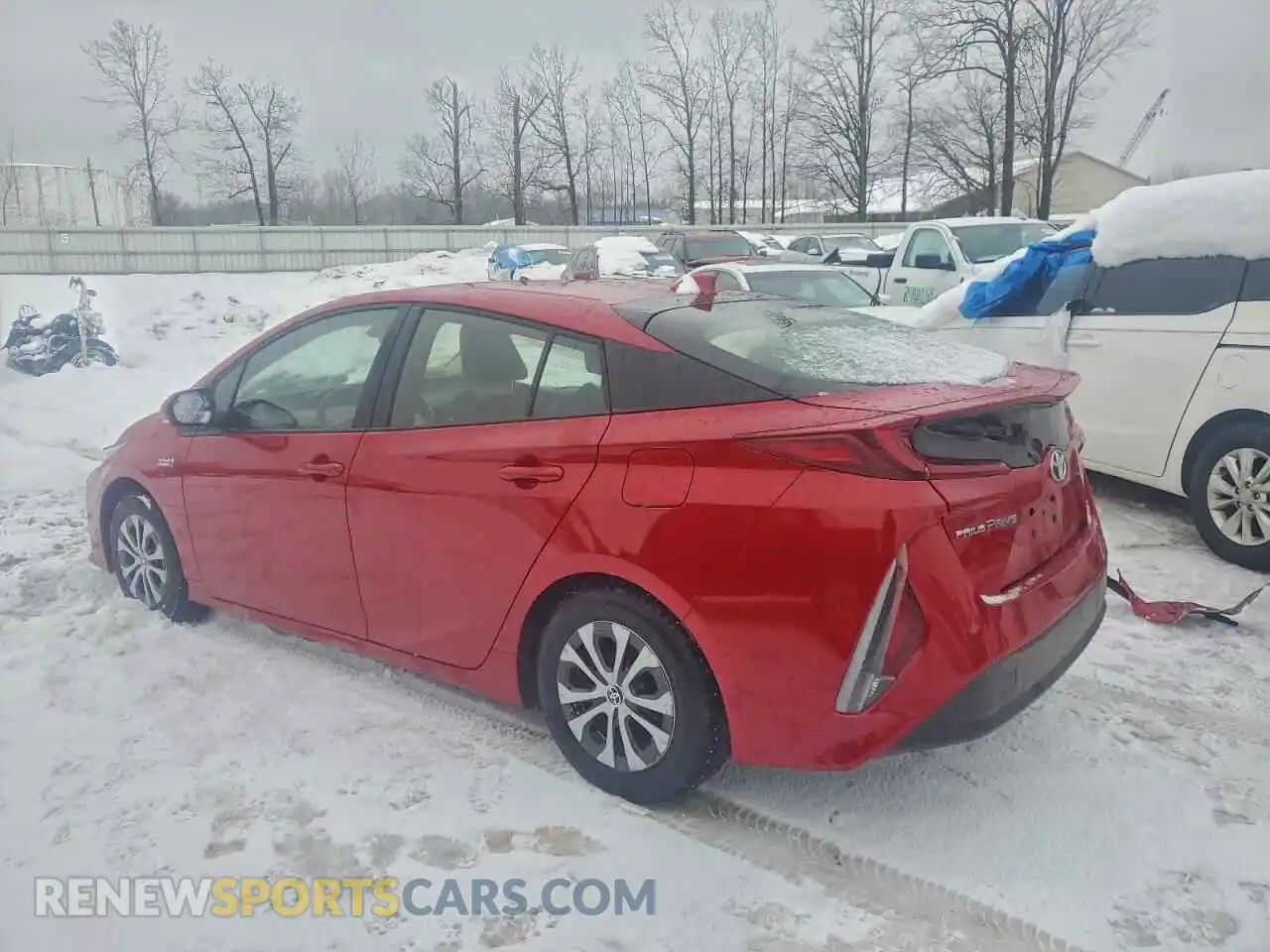 2 Photograph of a damaged car JTDKAMFP0N3227552 TOYOTA PRIUS 2022