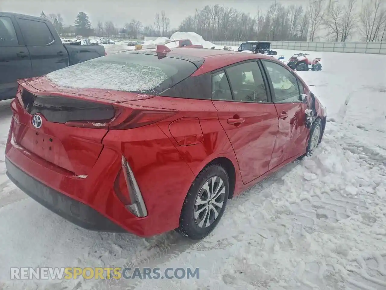 3 Photograph of a damaged car JTDKAMFP0N3227552 TOYOTA PRIUS 2022