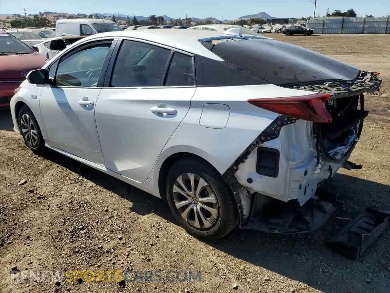 2 Photograph of a damaged car JTDKAMFP2N3202216 TOYOTA PRIUS 2022