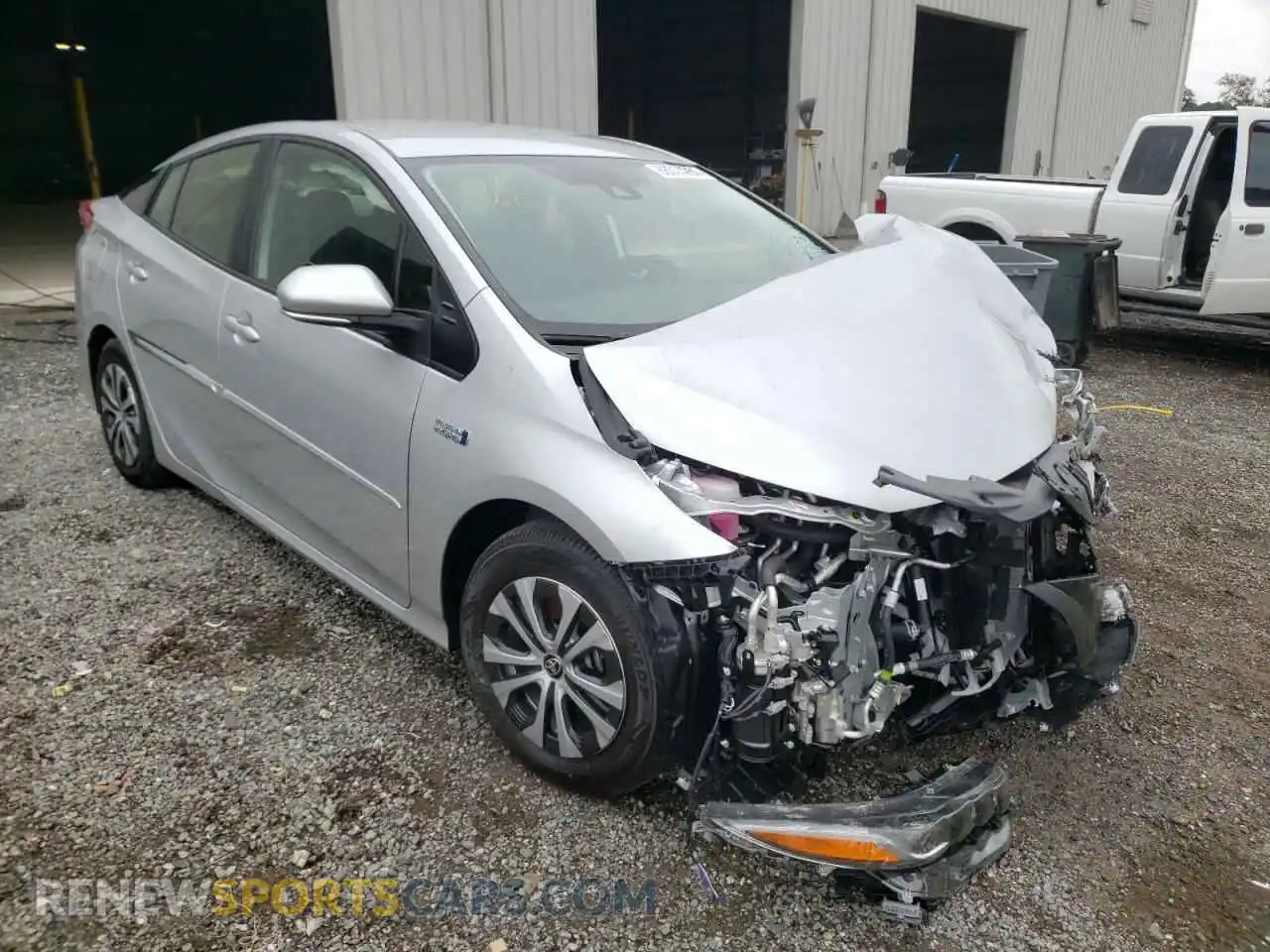 1 Photograph of a damaged car JTDKAMFP2N3204838 TOYOTA PRIUS 2022