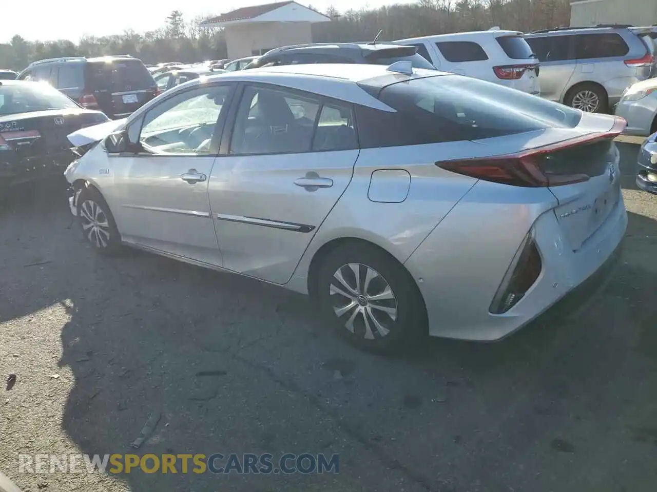 2 Photograph of a damaged car JTDKAMFP3N3204119 TOYOTA PRIUS 2022