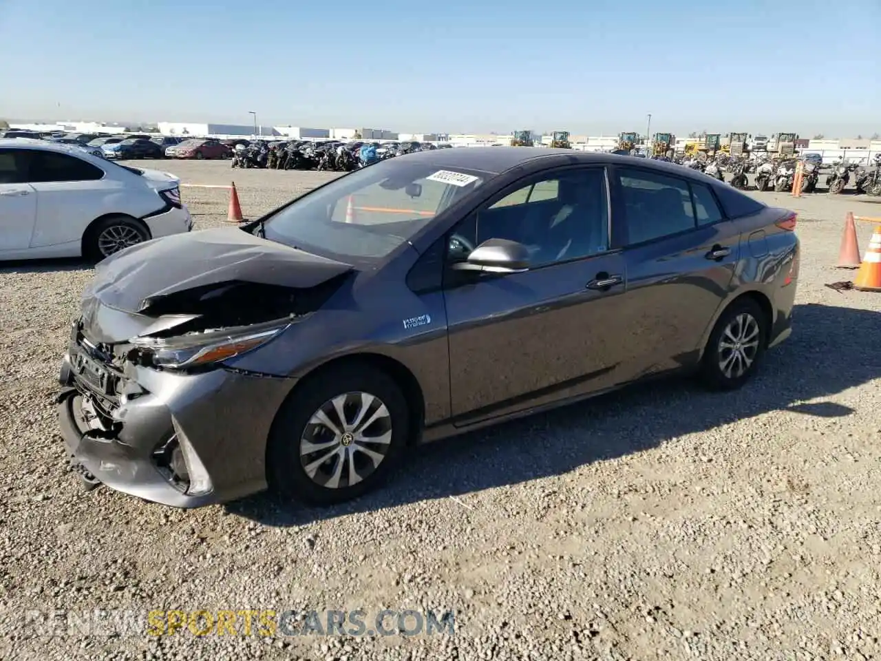 1 fotografías del automóvil dañado JTDKAMFP3N3229098 TOYOTA PRIUS 2022