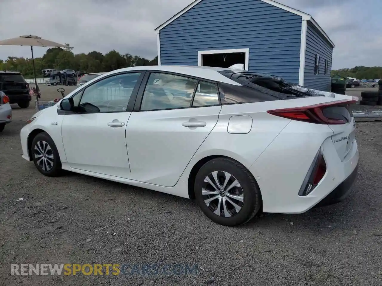 2 Photograph of a damaged car JTDKAMFP8N3201457 TOYOTA PRIUS 2022