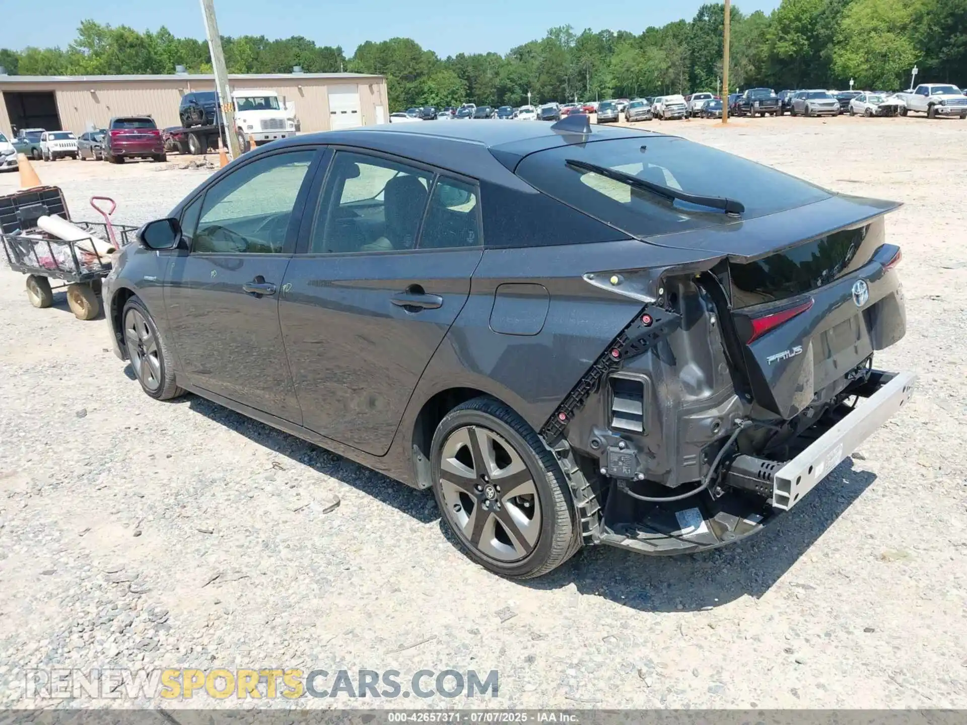 3 Photograph of a damaged car JTDKAMFU3N3156353 TOYOTA PRIUS 2022