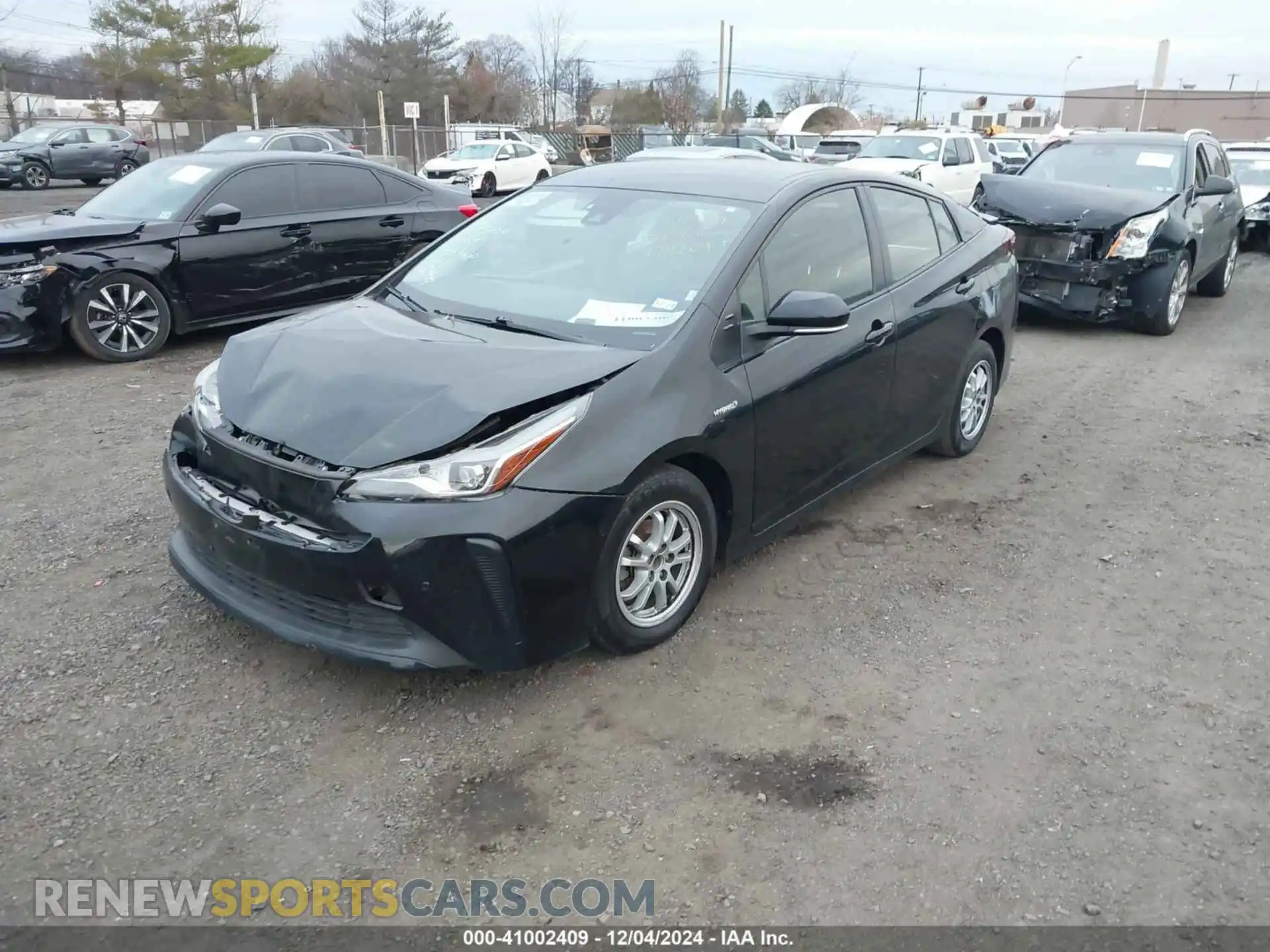 2 Photograph of a damaged car JTDKAMFUXN3174204 TOYOTA PRIUS 2022