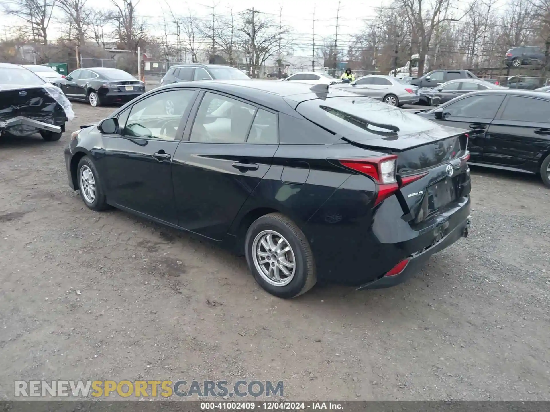 3 Photograph of a damaged car JTDKAMFUXN3174204 TOYOTA PRIUS 2022