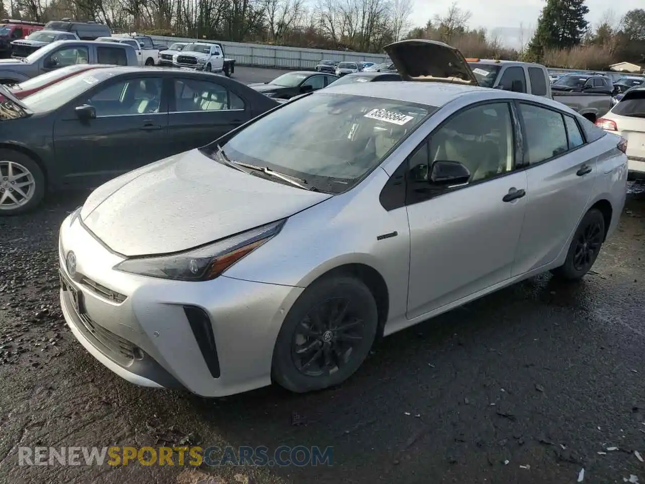 1 Photograph of a damaged car JTDL9MFU5N3035935 TOYOTA PRIUS 2022