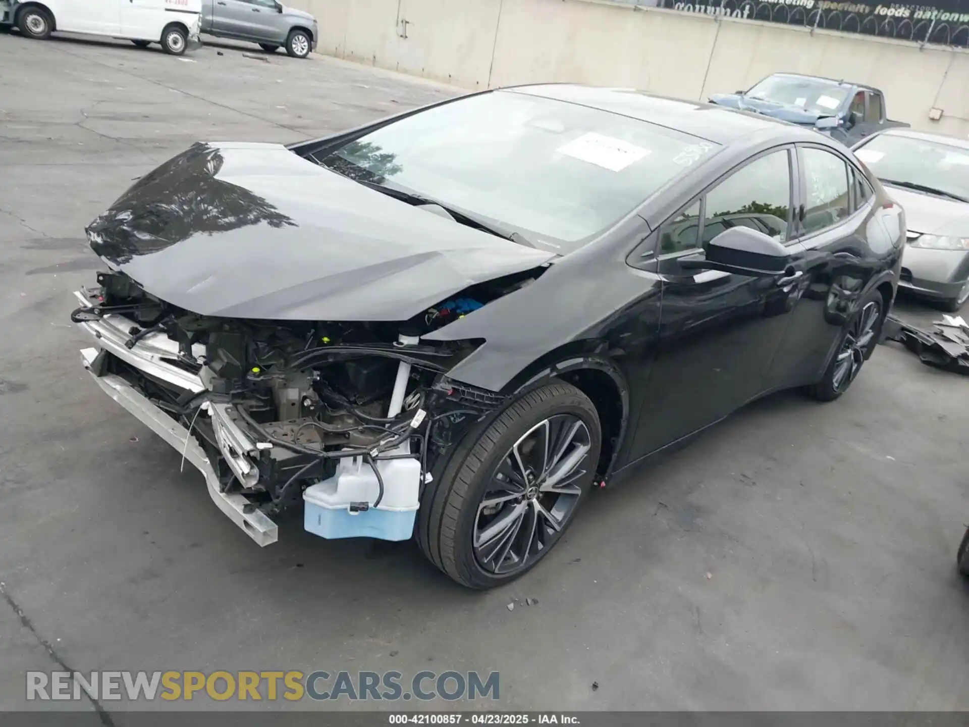 2 Photograph of a damaged car JTDACAAU7P3010701 TOYOTA PRIUS 2023