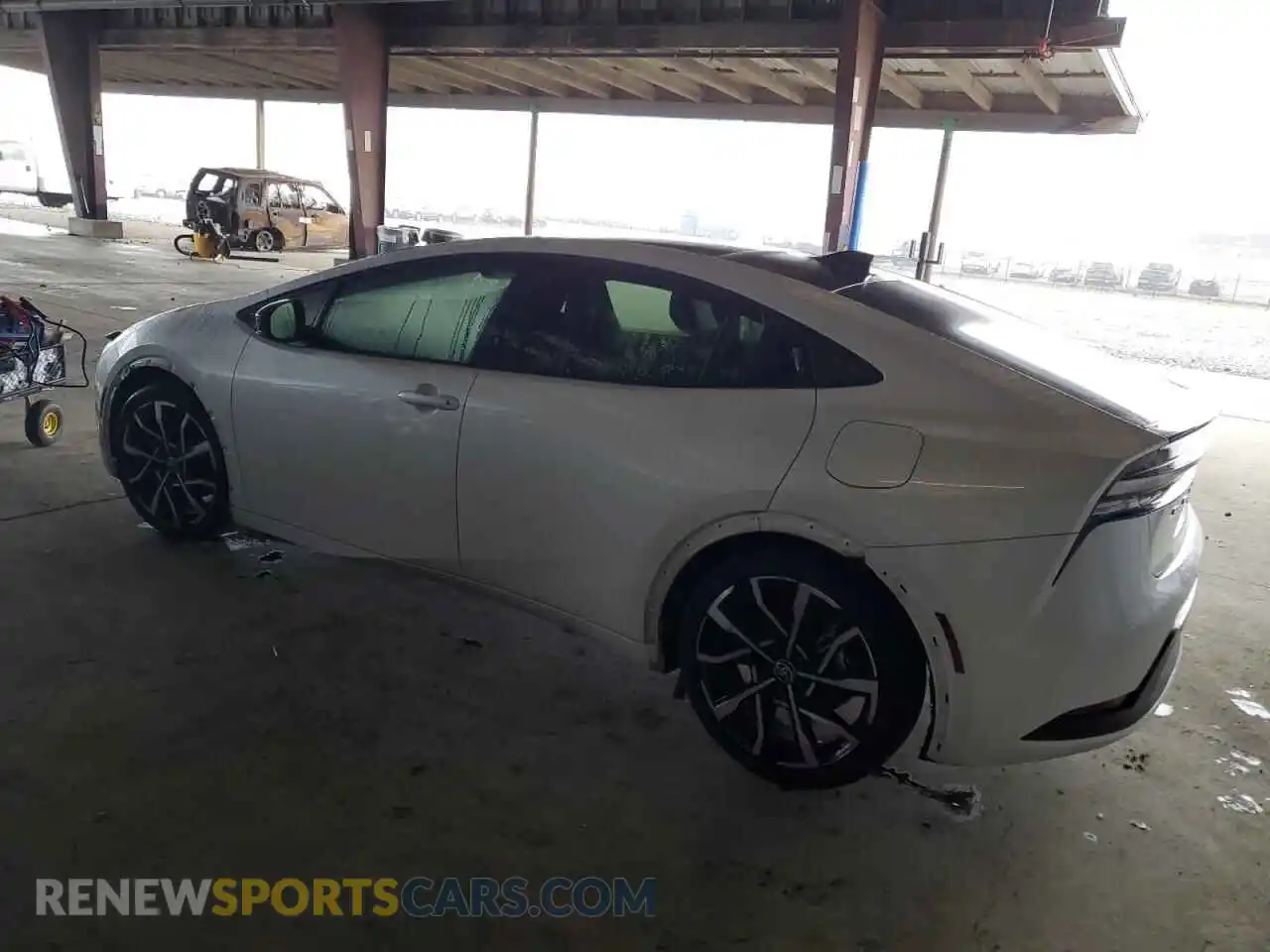 2 Photograph of a damaged car JTDACACU2P3004673 TOYOTA PRIUS 2023