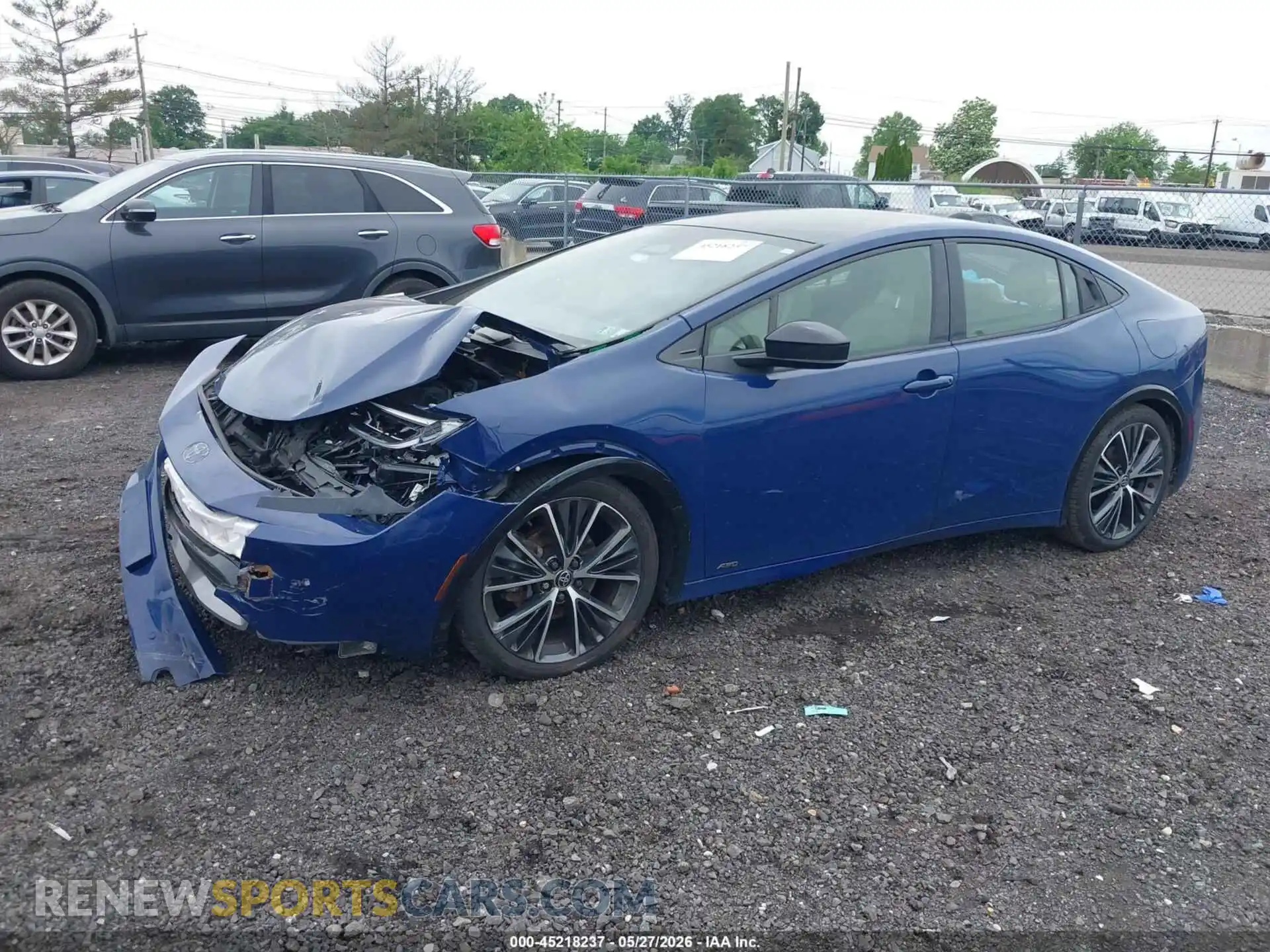2 Photograph of a damaged car JTDADABU8P3000562 TOYOTA PRIUS 2023