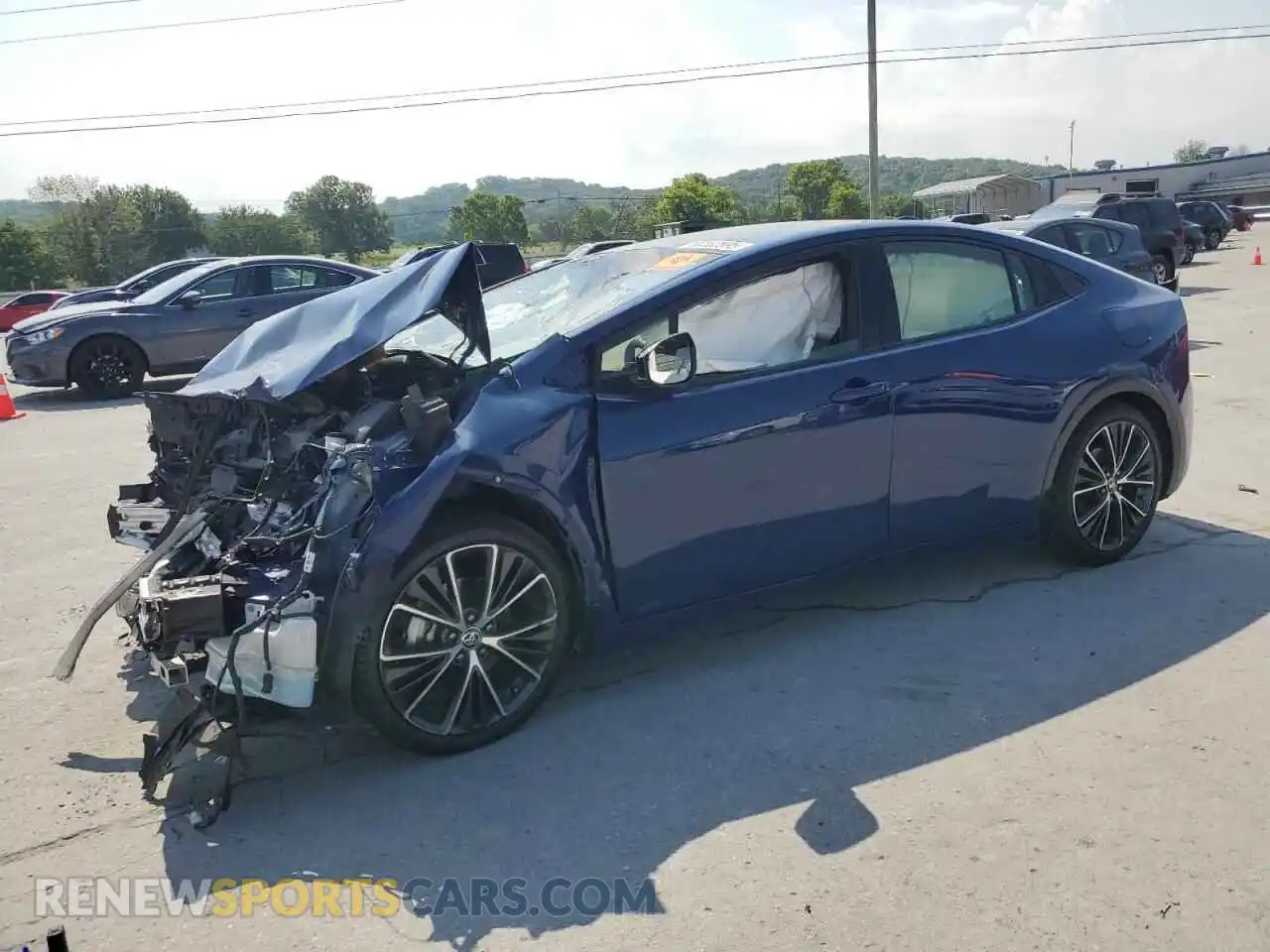 1 Photograph of a damaged car JTDADABU8P3006684 TOYOTA PRIUS 2023