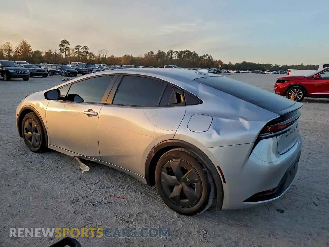 2 Photograph of a damaged car JTDACAAU0R3043588 TOYOTA PRIUS 2024