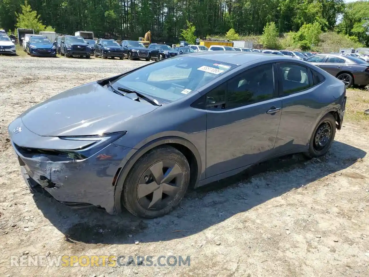 1 Photograph of a damaged car JTDACAAUXR3022408 TOYOTA PRIUS 2024