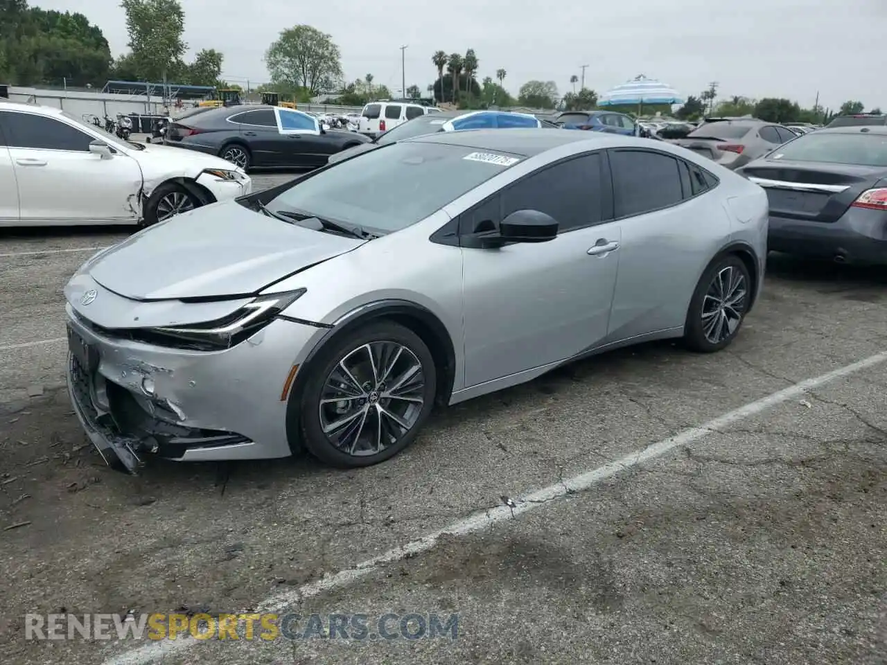 1 fotografías del automóvil dañado JTDACAAUXR3034252 TOYOTA PRIUS 2024