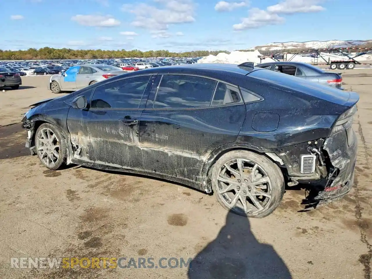 2 Photograph of a damaged car JTDACACU8R3027975 TOYOTA PRIUS 2024