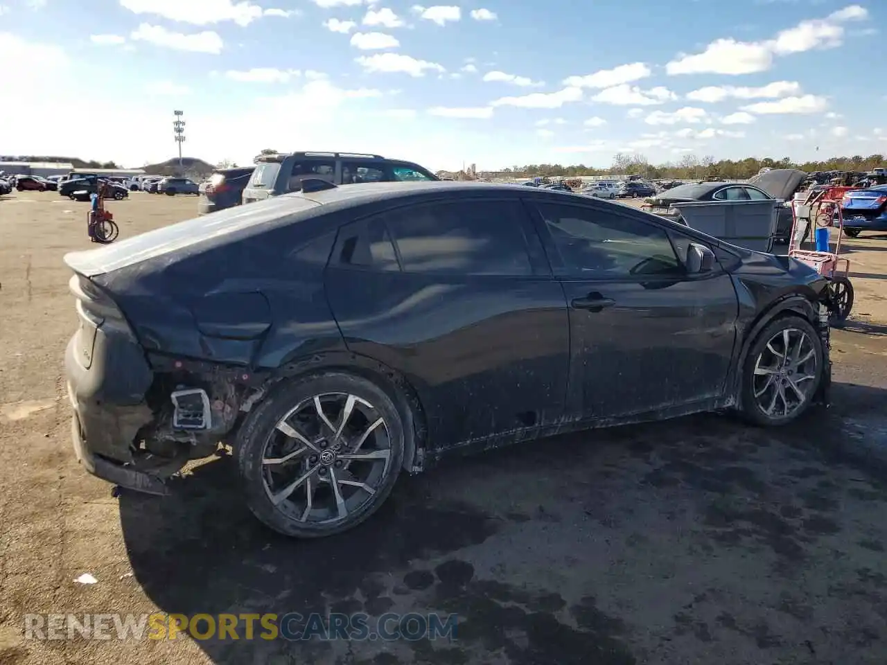 3 Photograph of a damaged car JTDACACU8R3027975 TOYOTA PRIUS 2024