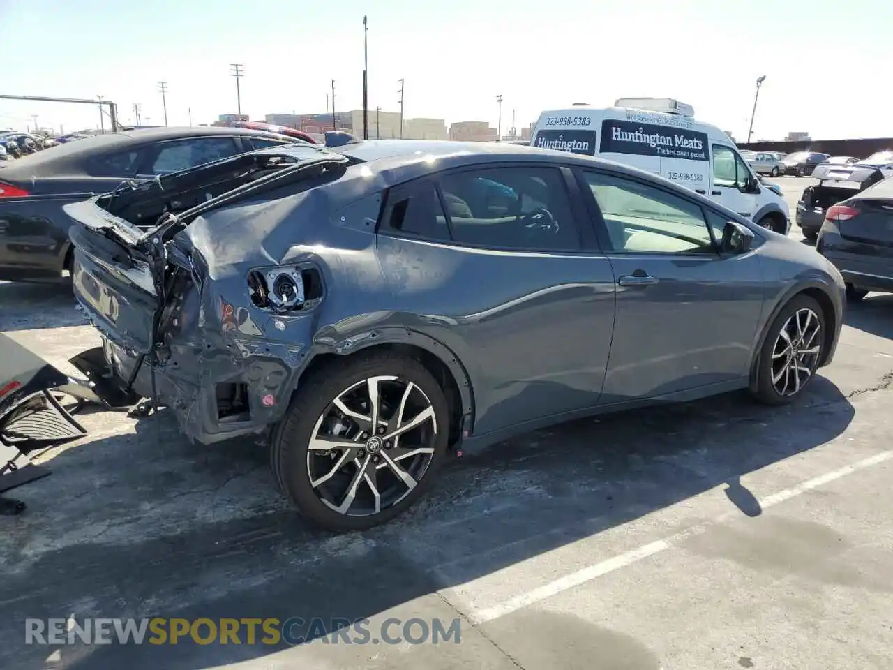 3 Photograph of a damaged car JTDACACUXR3016007 TOYOTA PRIUS 2024