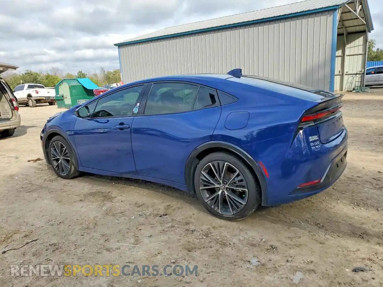 2 fotografías del automóvil dañado JTDACAAUXS3050764 TOYOTA PRIUS 2025