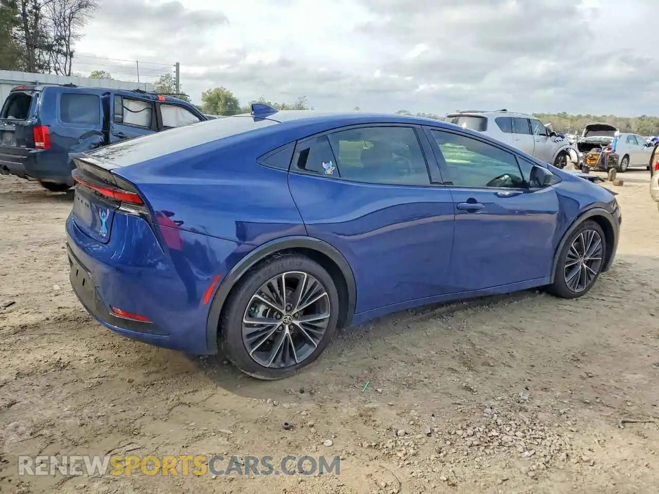 3 fotografías del automóvil dañado JTDACAAUXS3050764 TOYOTA PRIUS 2025