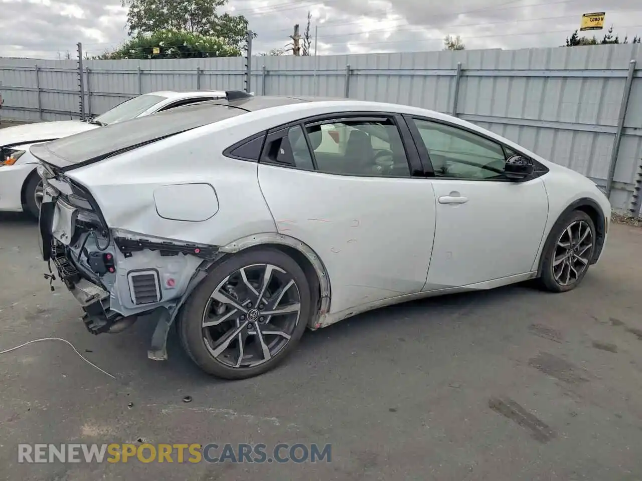 3 Photograph of a damaged car JTDACACU7S3048077 TOYOTA PRIUS 2025