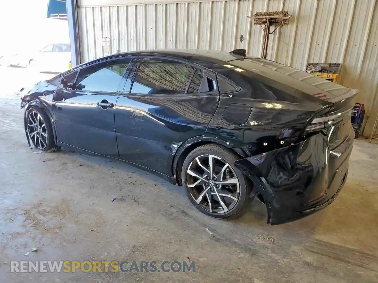 2 Photograph of a damaged car JTDACACUXS3042189 TOYOTA PRIUS 2025