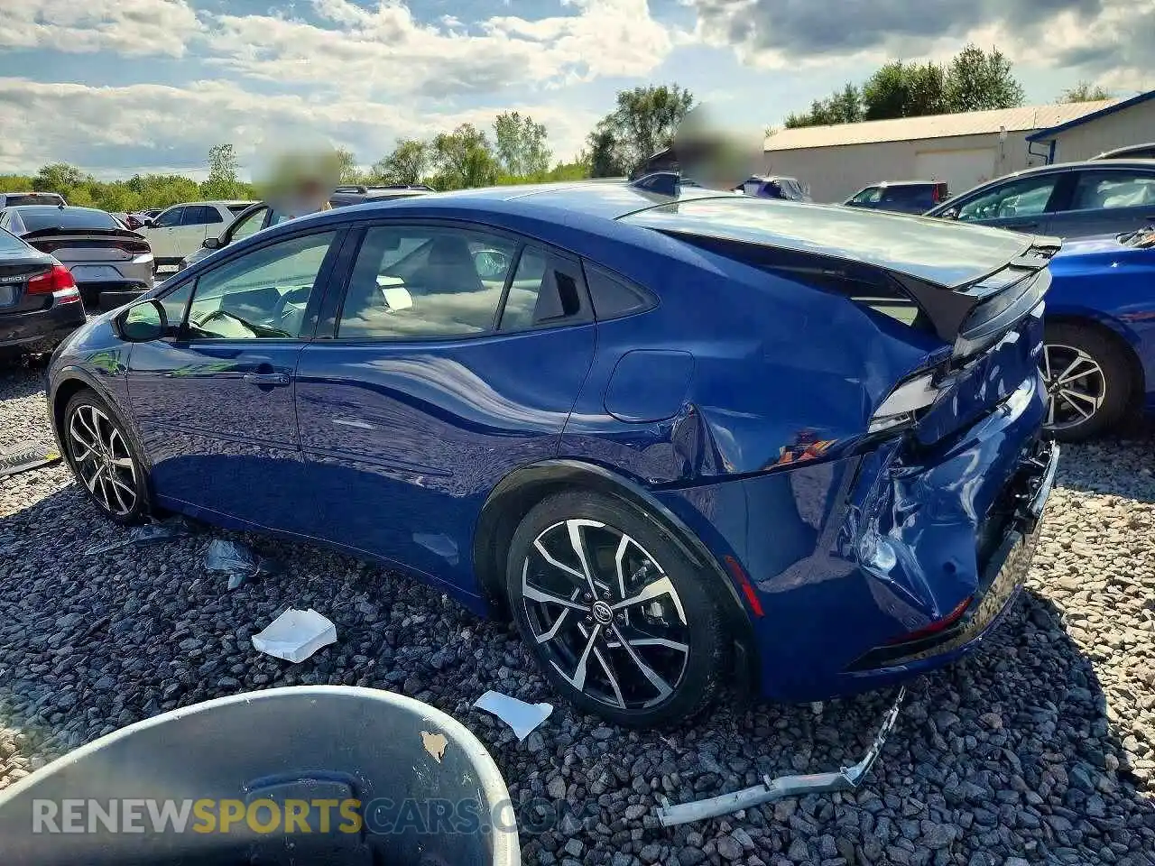 2 Фотография поврежденного автомобиля JTDACACUXT3077252 TOYOTA PRIUS 2026