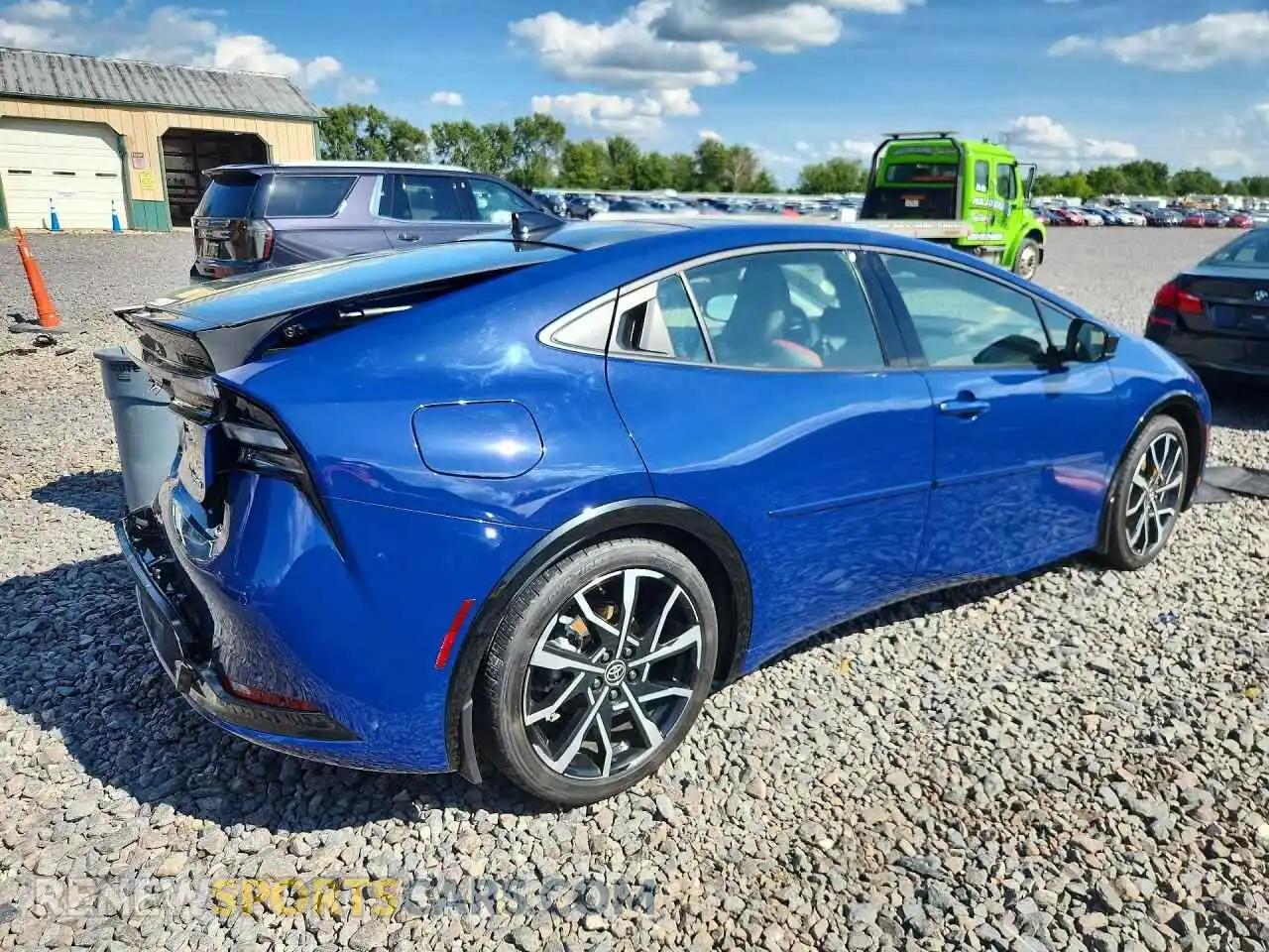 3 Фотография поврежденного автомобиля JTDACACUXT3077252 TOYOTA PRIUS 2026