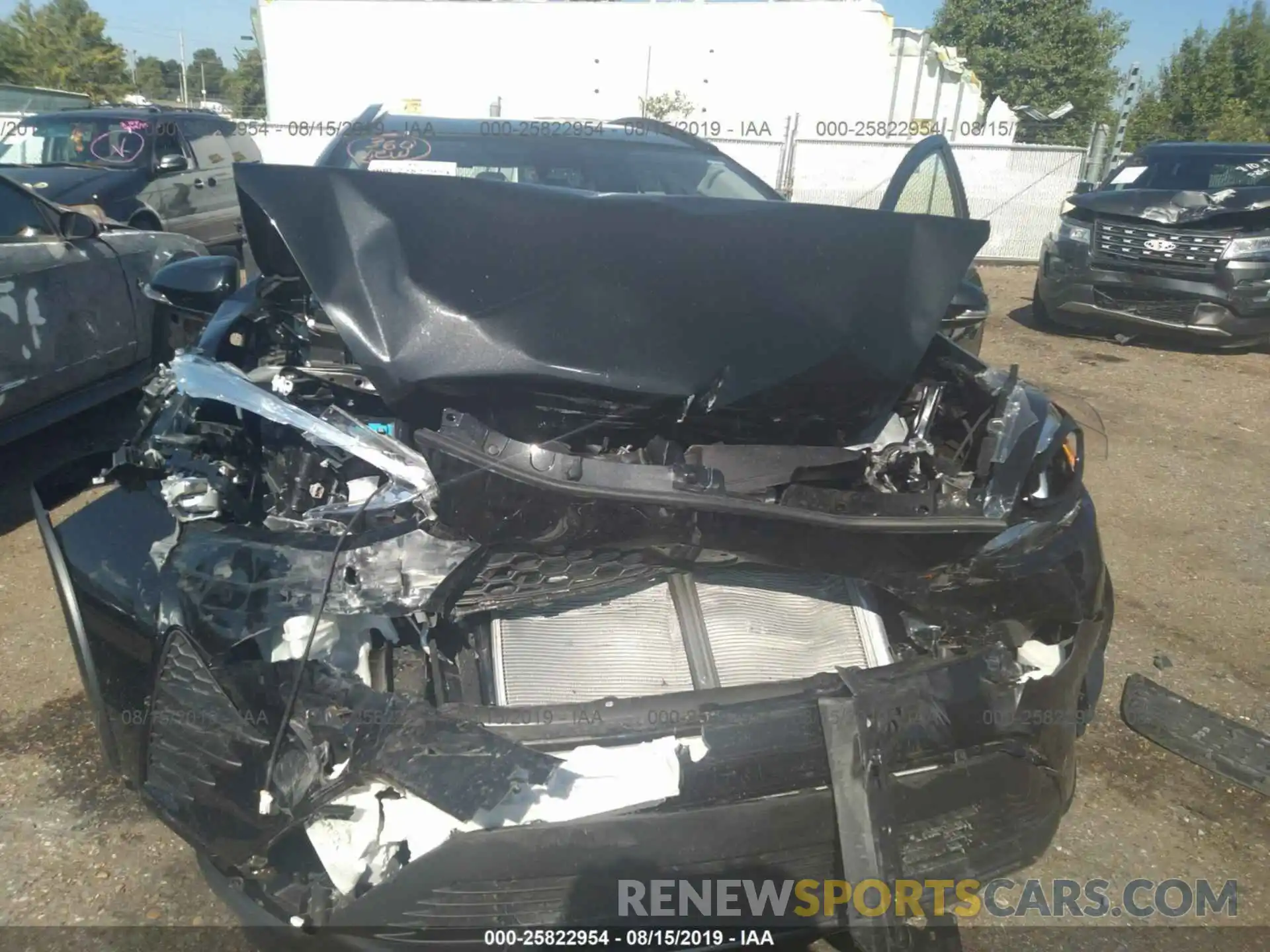 6 Photograph of a damaged car JTDKDTB3XK1620843 TOYOTA PRIUS C 2019