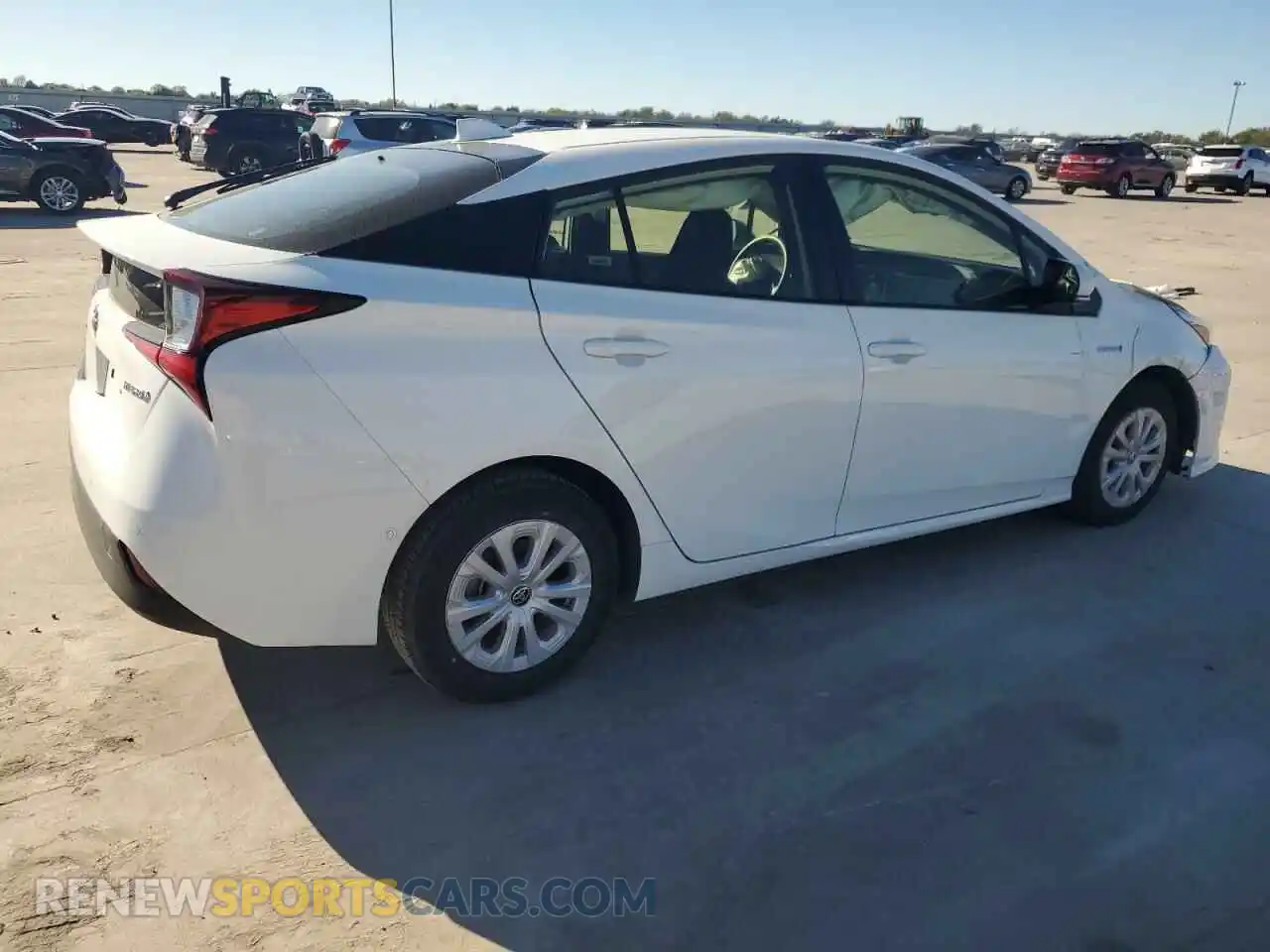 3 Фотография поврежденного автомобиля JTDKAMFU3N3178613 TOYOTA PRIUS NIGH 2022
