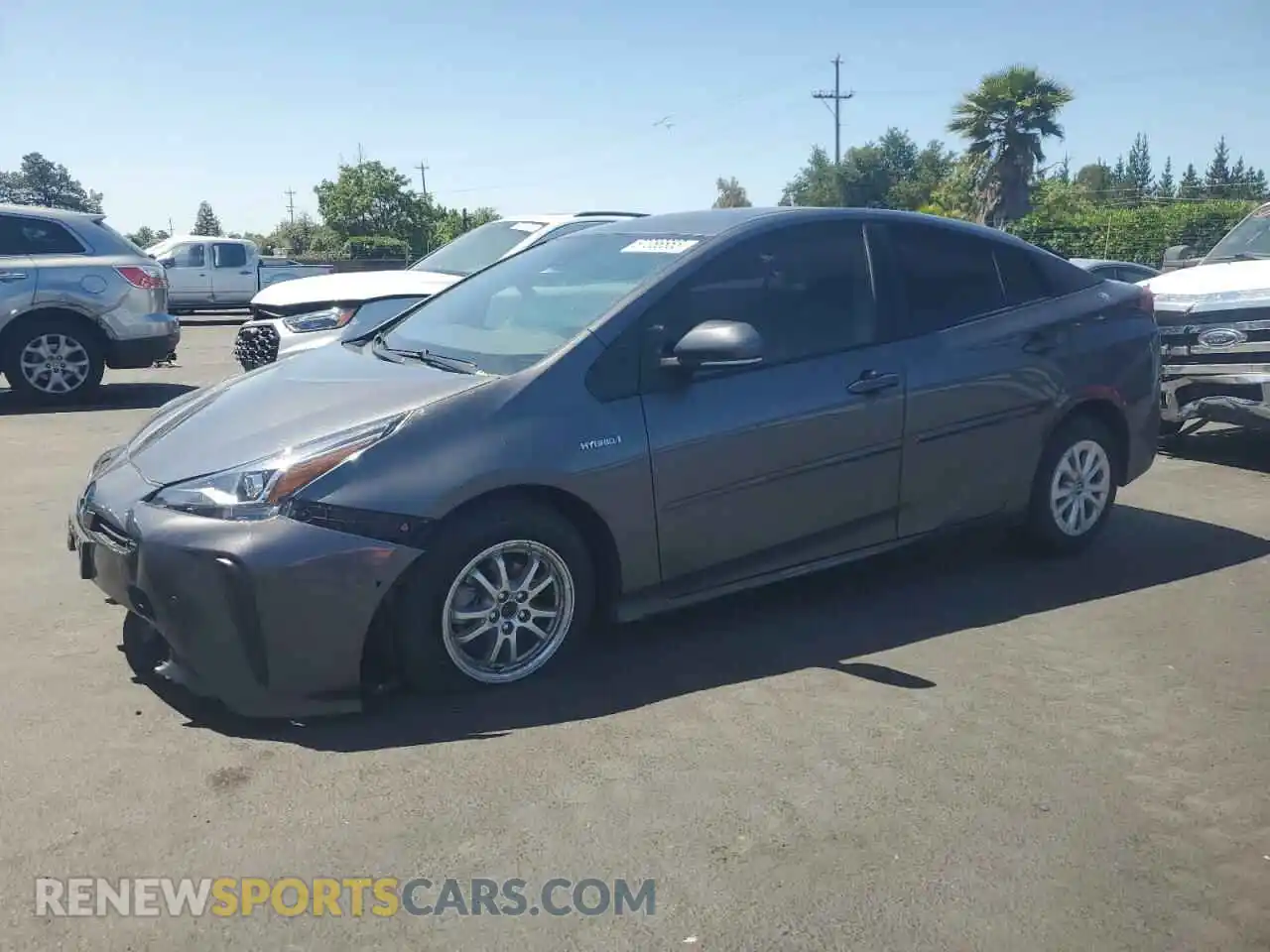 1 Photograph of a damaged car JTDKAMFU6N3167881 TOYOTA PRIUS NIGH 2022