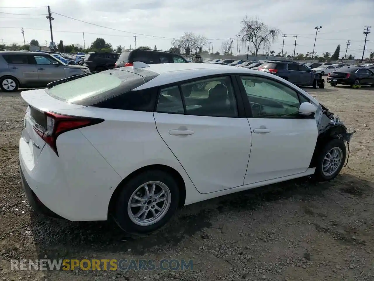 3 Photograph of a damaged car JTDKAMFU6N3178718 TOYOTA PRIUS NIGH 2022