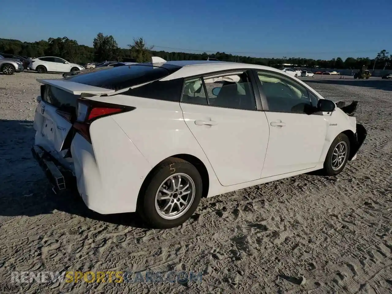 3 Photograph of a damaged car JTDKAMFU7N3186035 TOYOTA PRIUS NIGH 2022