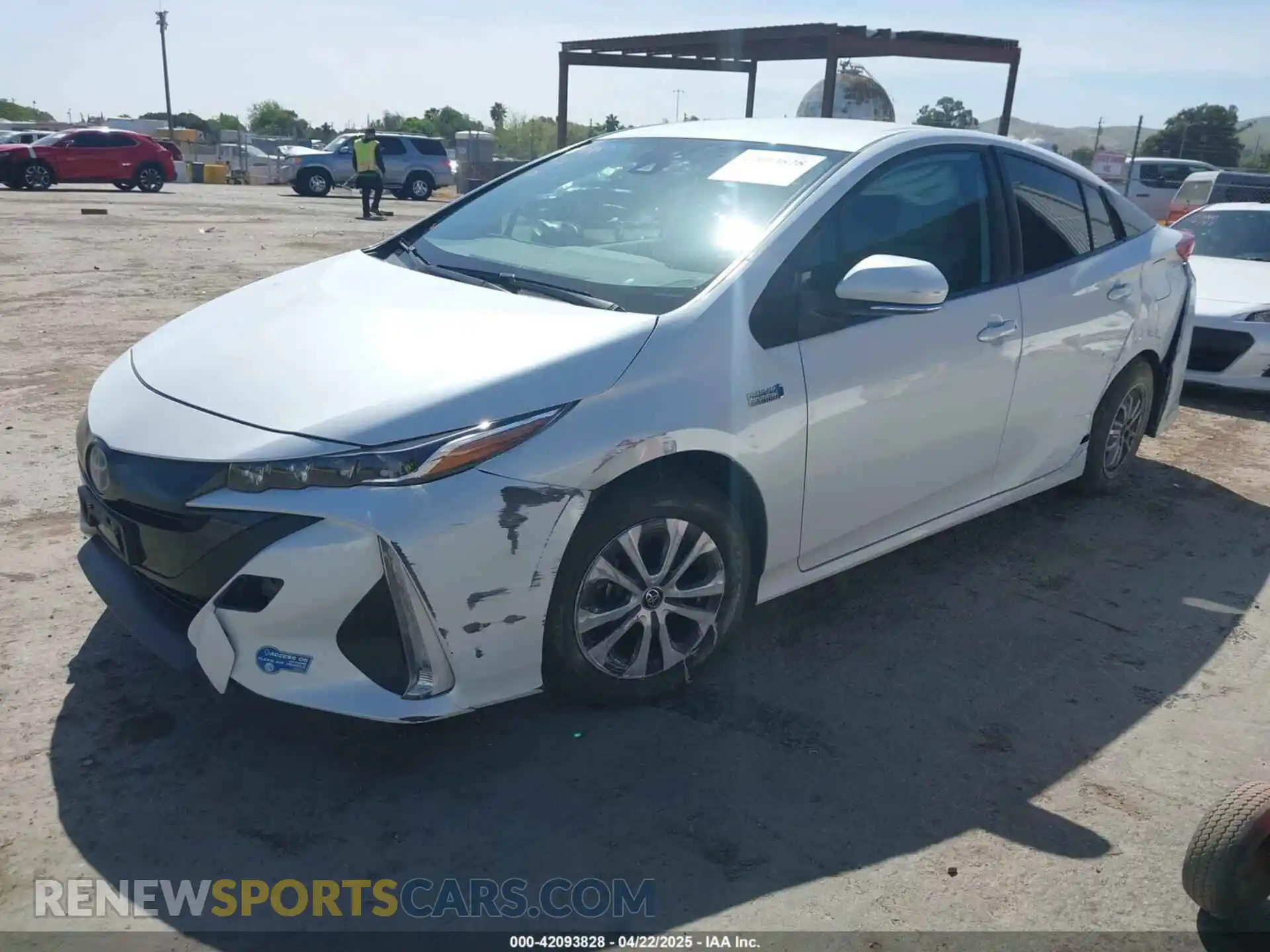 2 Photograph of a damaged car JTDKAMFP2M3177459 TOYOTA PRIUS PRIME 2021
