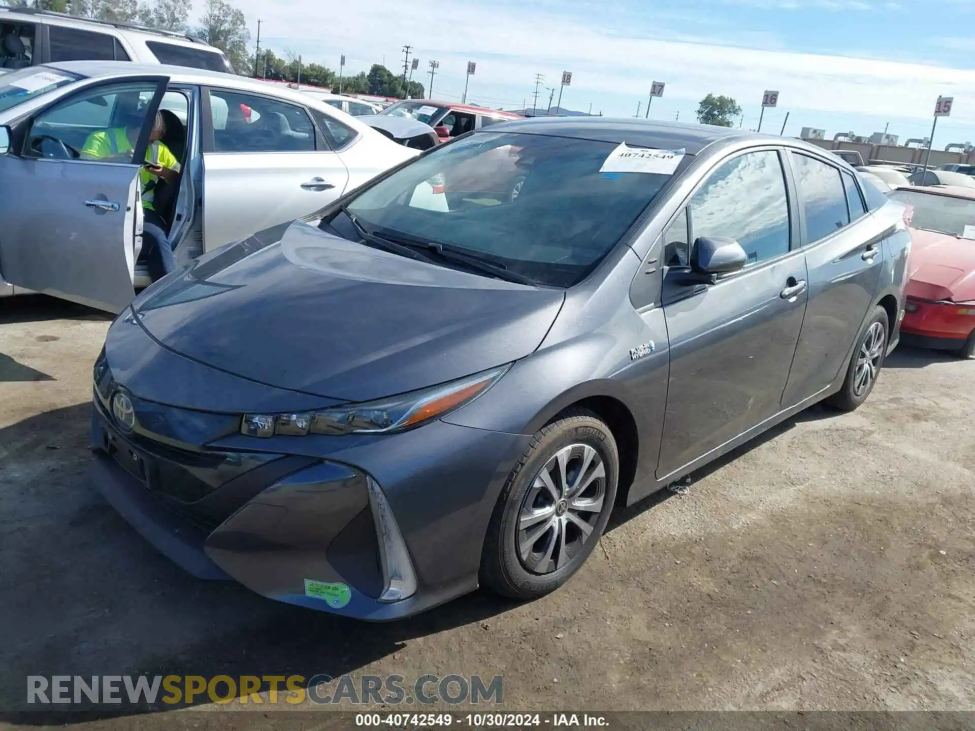 2 Photograph of a damaged car JTDKAMFP2M3192284 TOYOTA PRIUS PRIME 2021