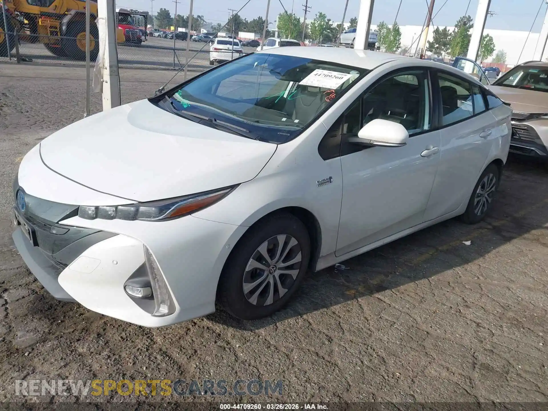 2 Photograph of a damaged car JTDKAMFP3M3172318 TOYOTA PRIUS PRIME 2021