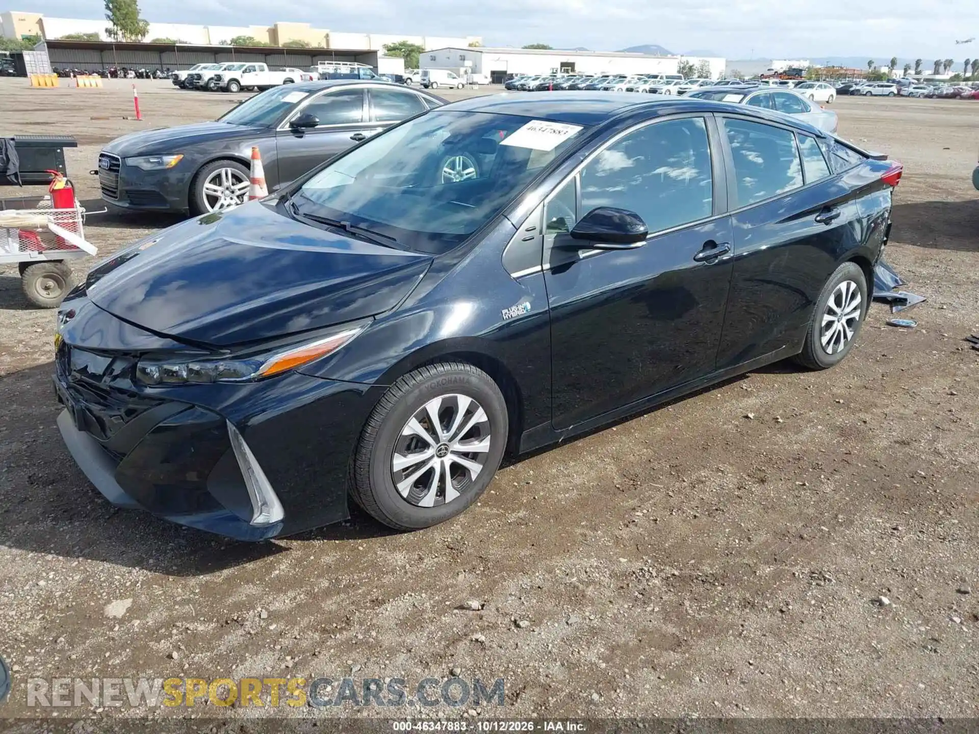 2 Photograph of a damaged car JTDKAMFP3M3173467 TOYOTA PRIUS PRIME 2021