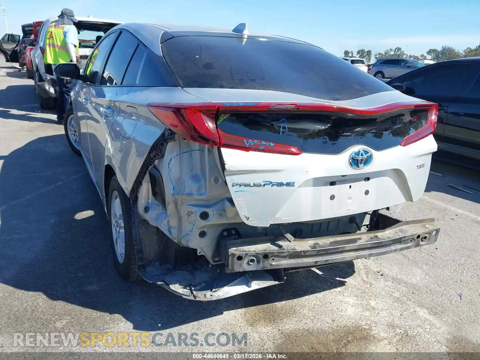 3 Photograph of a damaged car JTDKAMFP3M3174070 TOYOTA PRIUS PRIME 2021