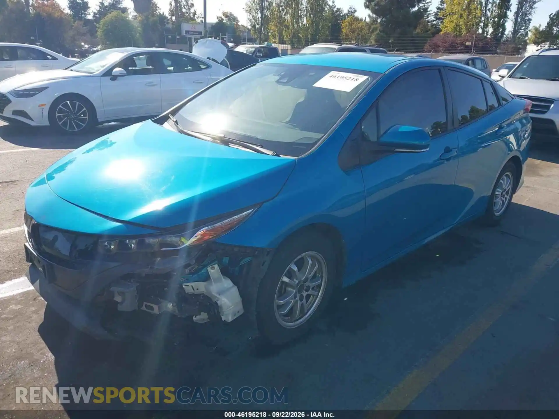 2 Photograph of a damaged car JTDKAMFP3M3174182 TOYOTA PRIUS PRIME 2021