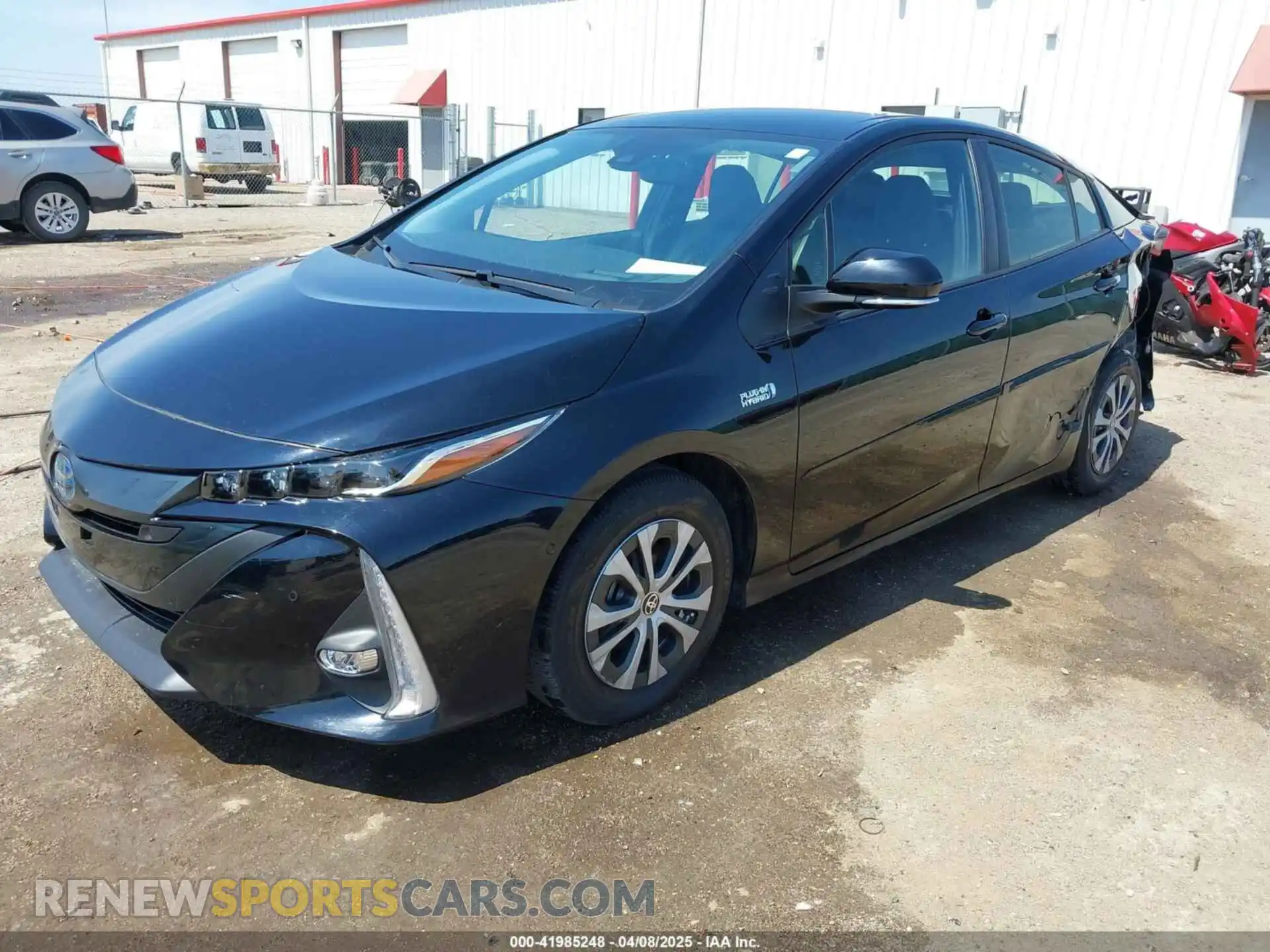 2 Photograph of a damaged car JTDKAMFP5M3187029 TOYOTA PRIUS PRIME 2021