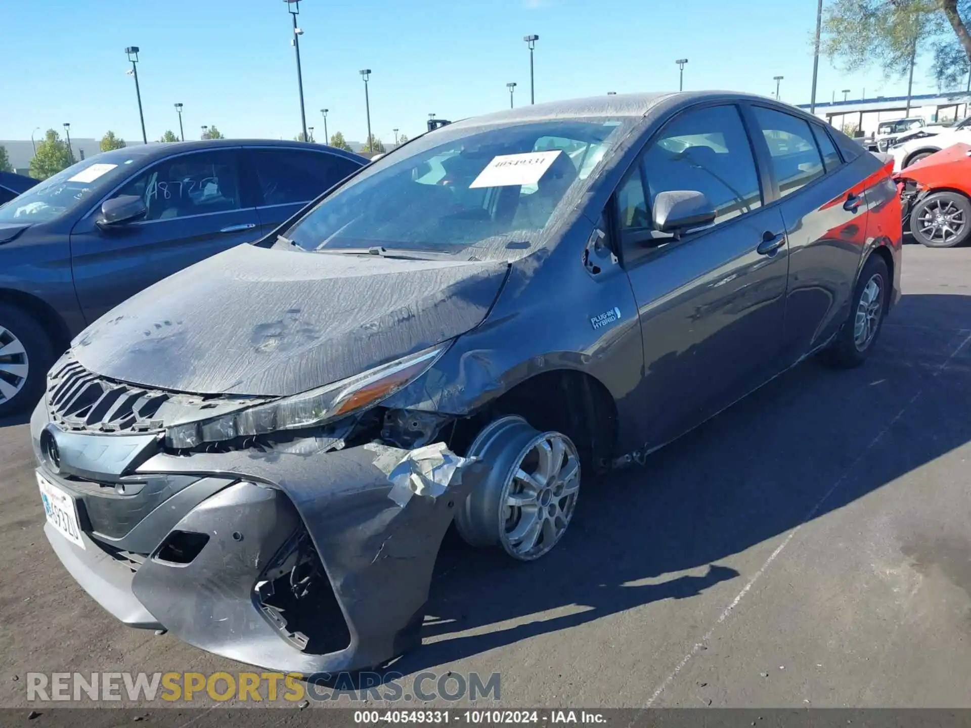 2 Photograph of a damaged car JTDKAMFP8M3191012 TOYOTA PRIUS PRIME 2021