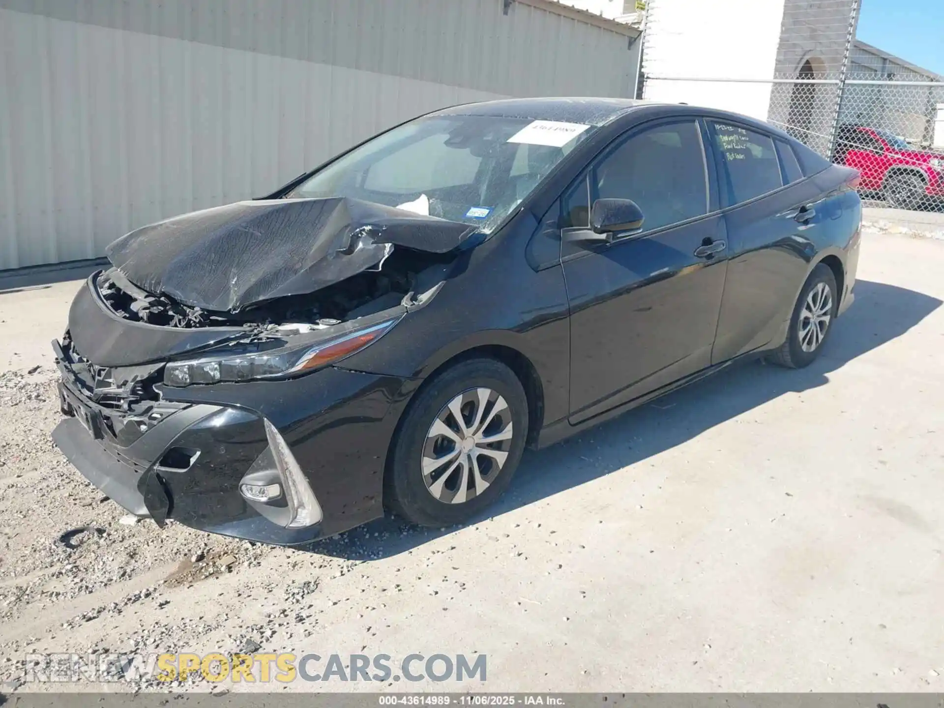 2 Photograph of a damaged car JTDKAMFPXM3175619 TOYOTA PRIUS PRIME 2021