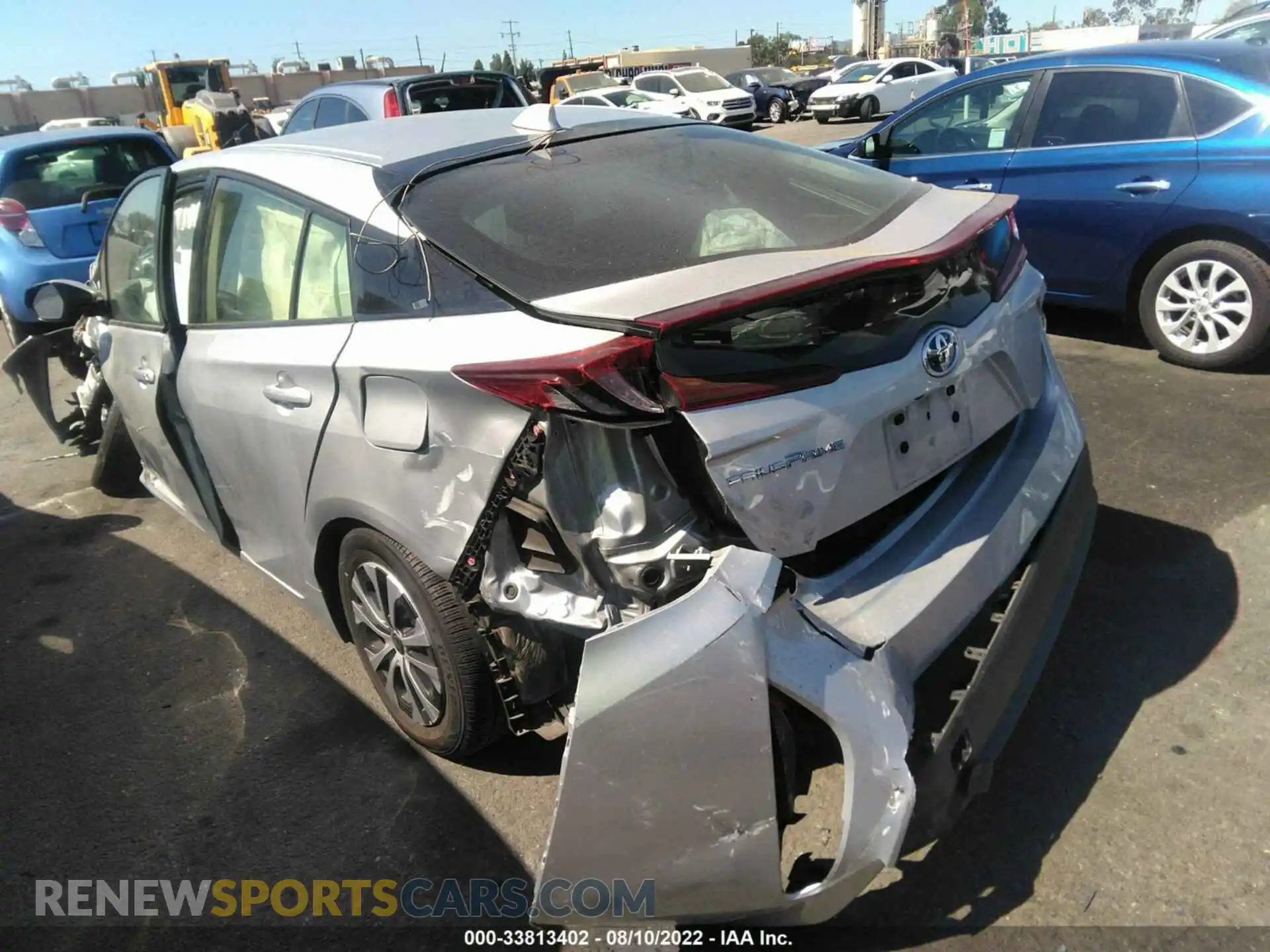 3 Фотография поврежденного автомобиля JTDKAMFP0N3199705 TOYOTA PRIUS PRIME 2022